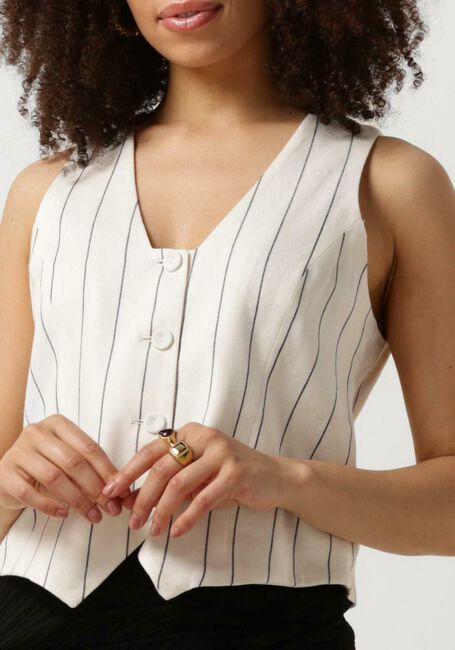 Y.A.S. Gilet YASALIVA WAISTCOAT Blanc - large