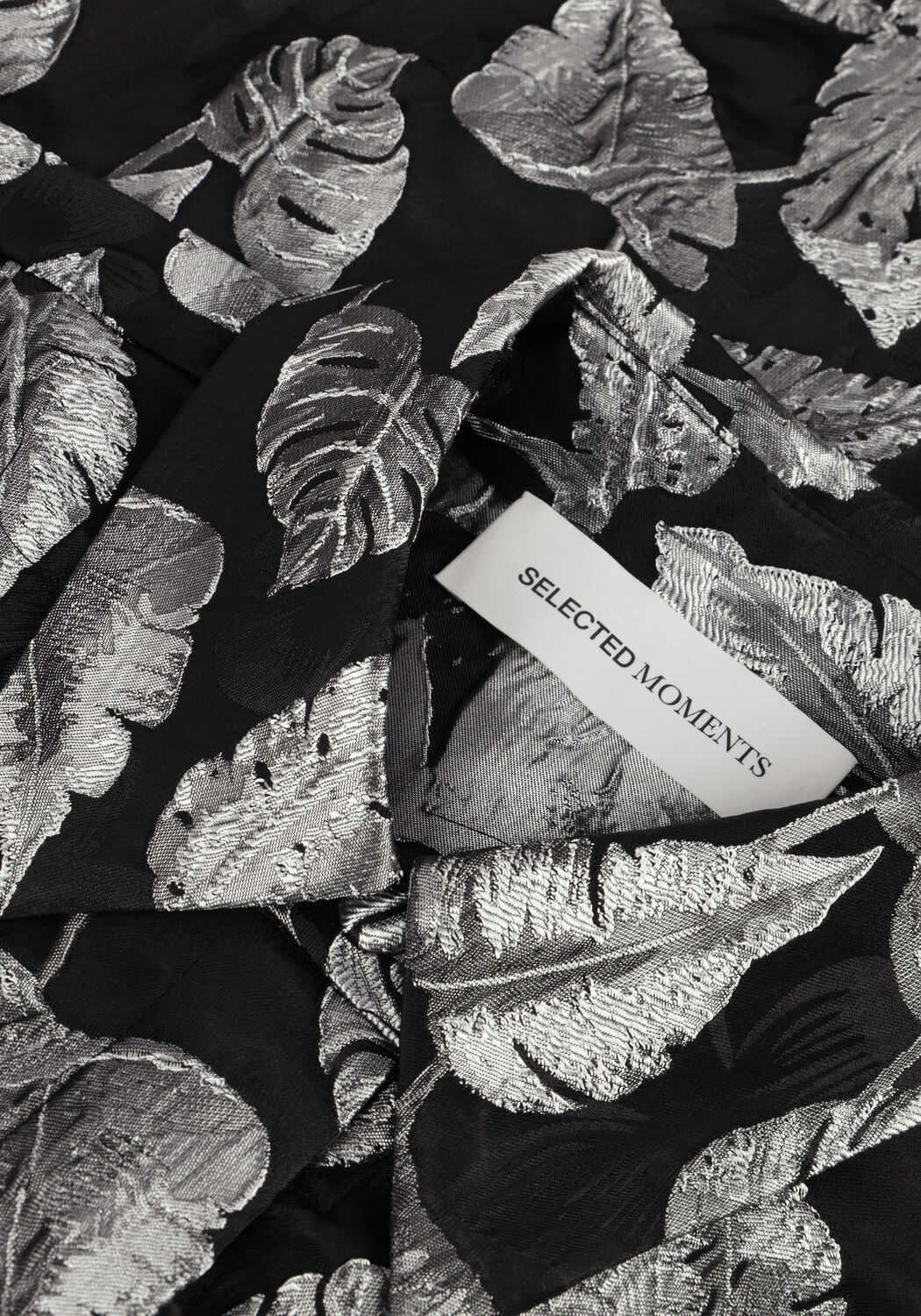 SELECTED WOMEN SLFPAULA-ELANI SILVER LEAF JACKET B Blouses en argent - large