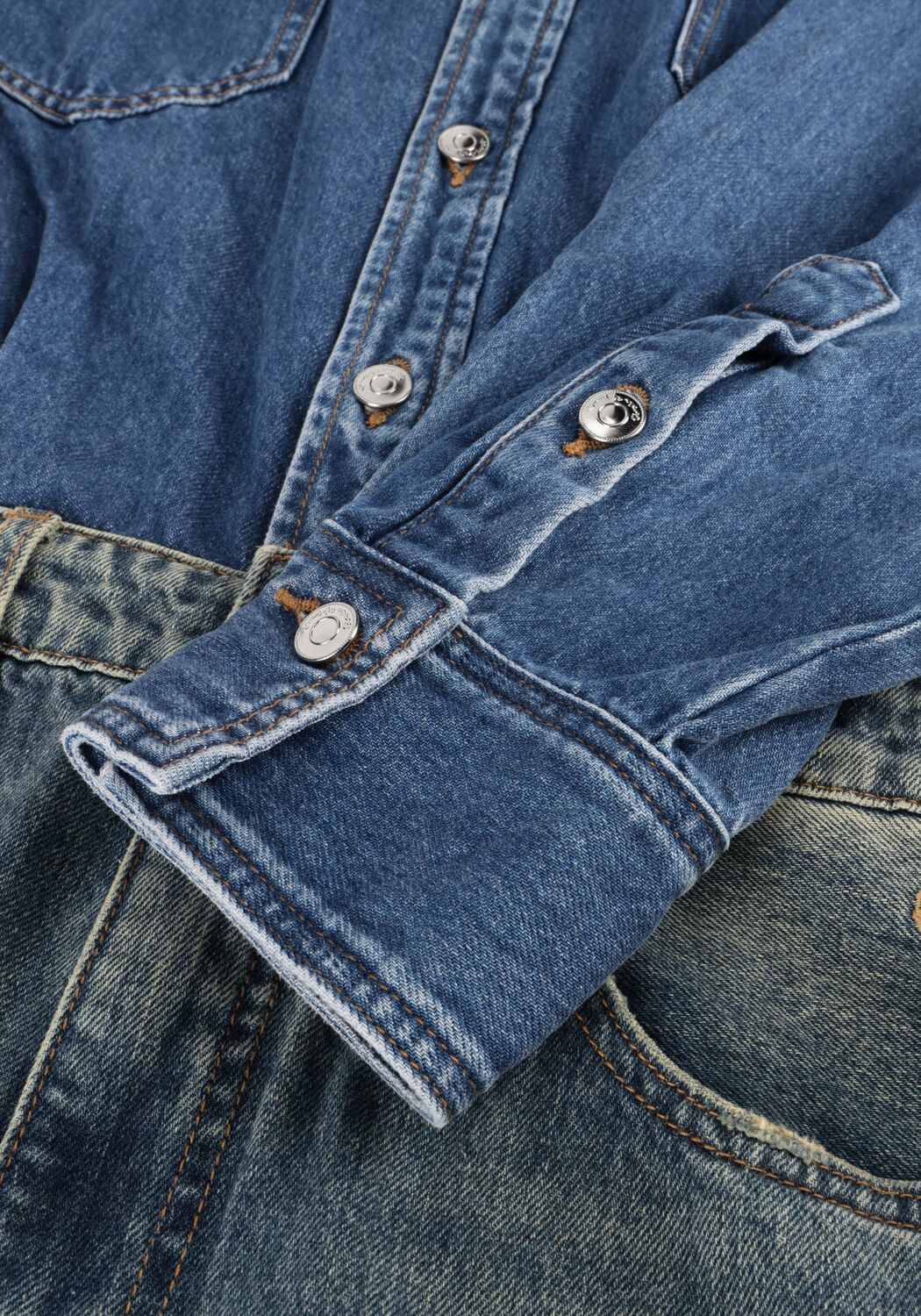 CIRCLE OF TRUST Combinaison ROAN JUMPSUIT en bleu - large