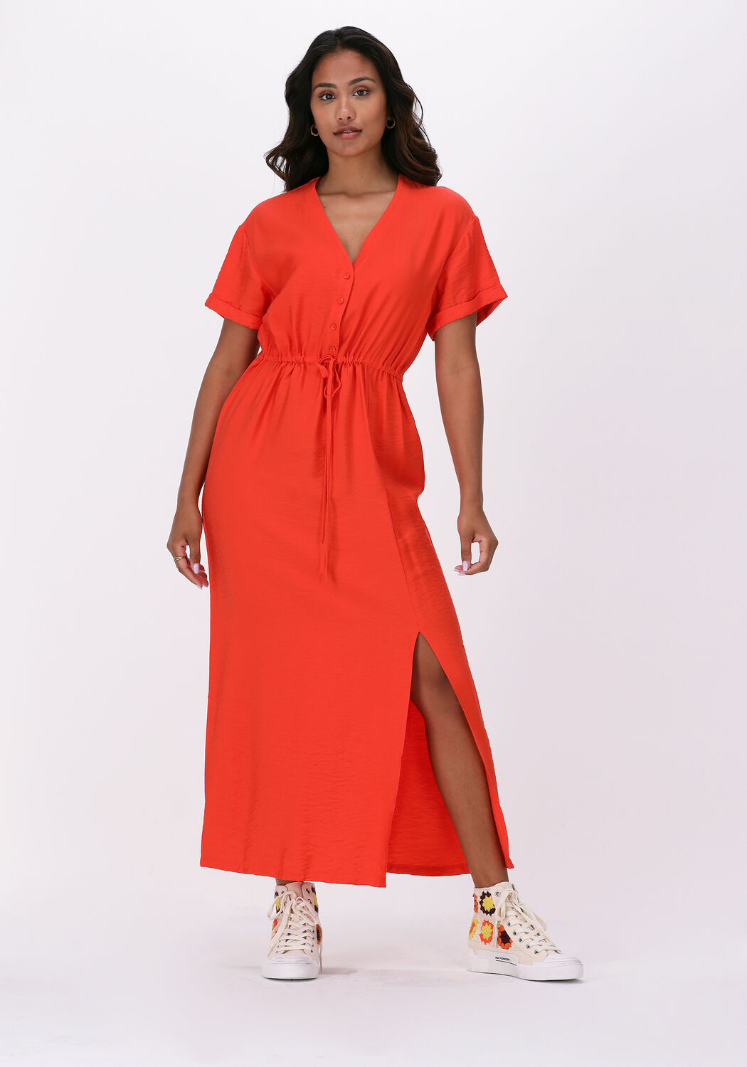 Robe maxi rose store