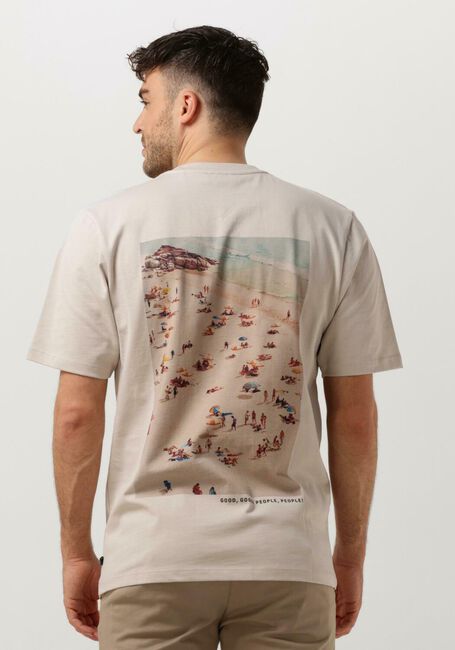 THE GOODPEOPLE T-shirt TPHOTO en beige - large