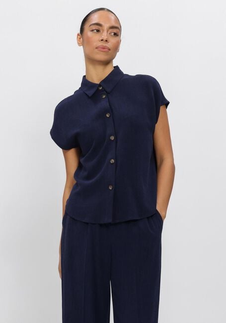 GRACE & MILA Haut SS2617005 Bleu fonc&eacute; - large