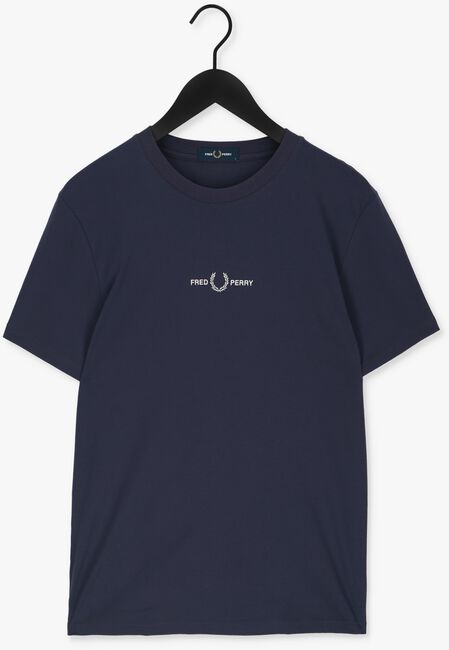 FRED PERRY T-shirt EMBROIDERED T-SHIRT en gris - large