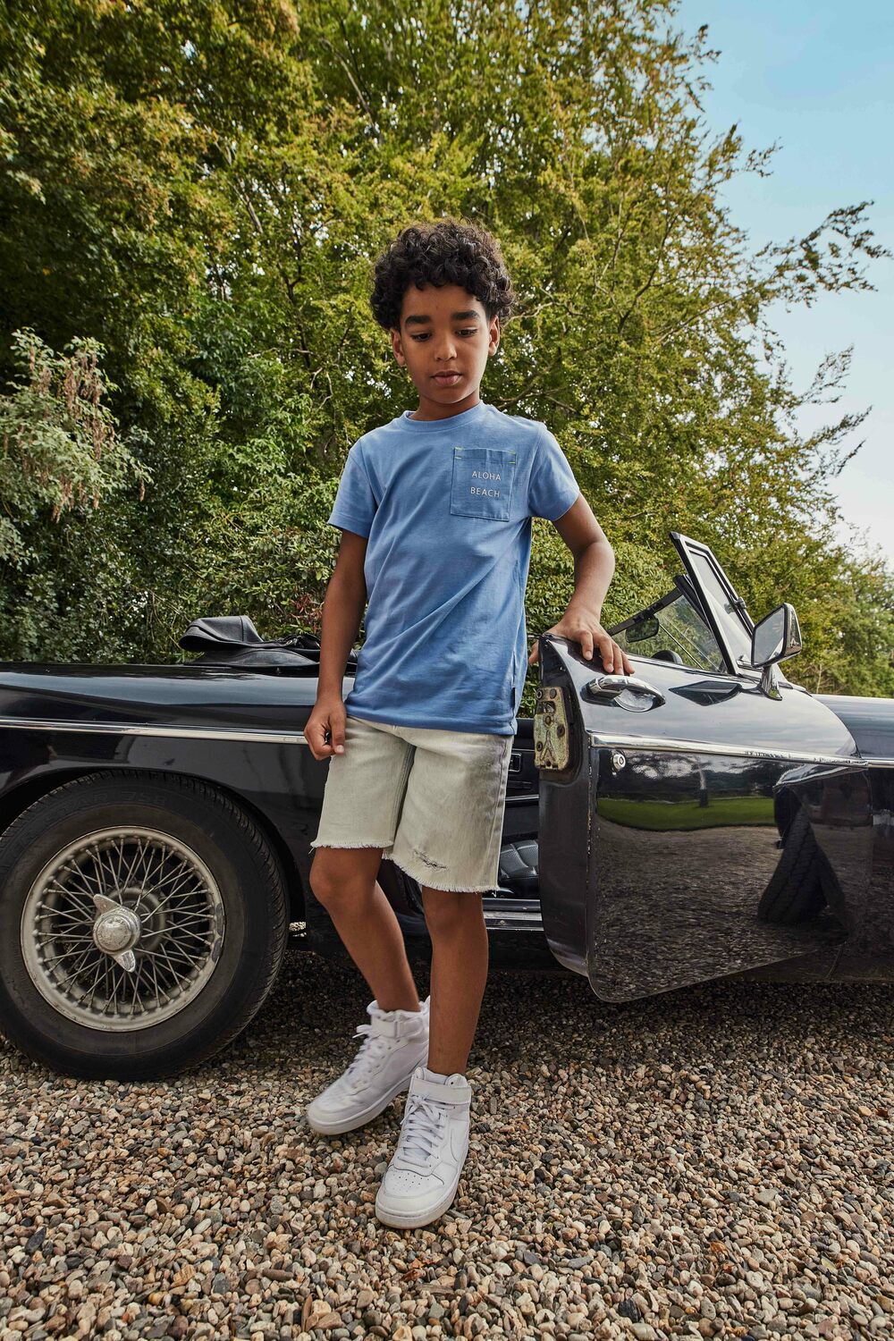 RETOUR T-shirt DELVIN en violet - large