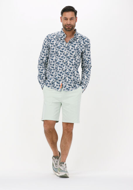 Mint SCOTCH & SODA Korte broek STUART GARMENT-DYED PIMA COTTON-BLEND SHORT - large