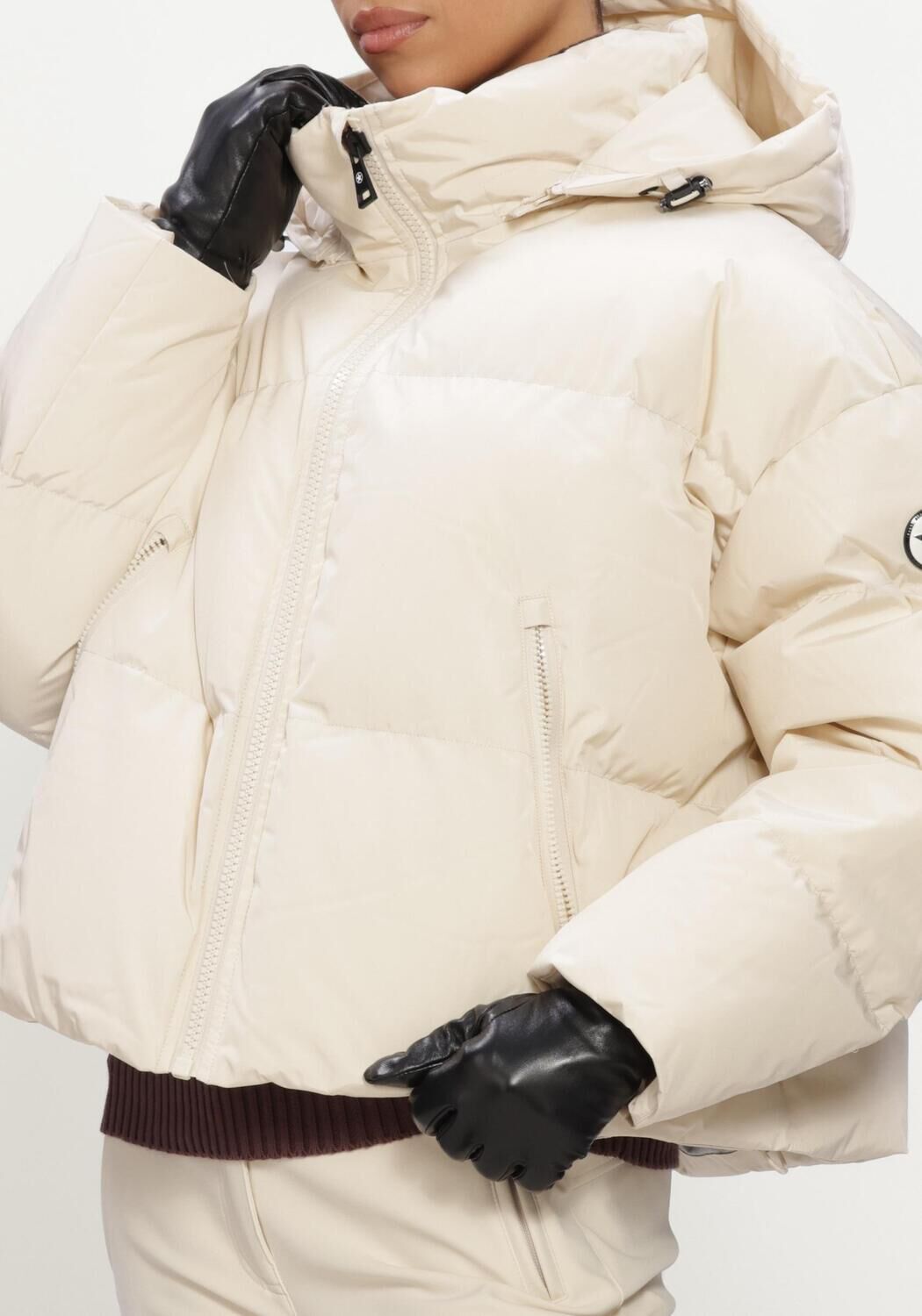 Beige AIRFORCE Gewatteerde jas SUN PEAKS JACKET - large