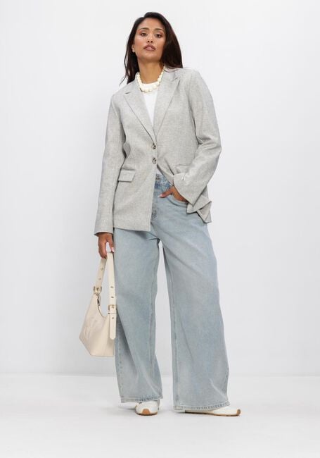 Lichtgrijze Y.A.S. Pantalon YASRIU LS BLAZER - large