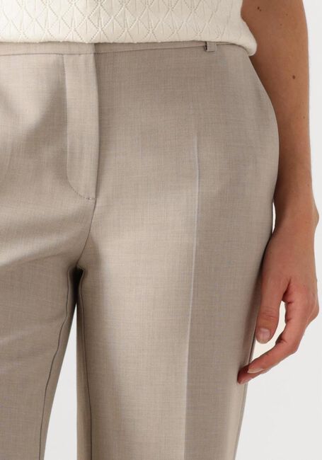 Beige SELECTED FEMME Pantalon SLFRITA MW WIDE PANT - large