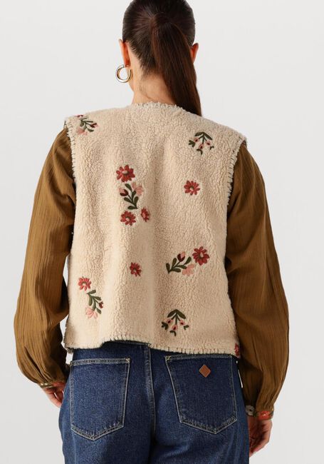 Beige LOUIZON Gilet YOBRODABIS/YAMINA - large