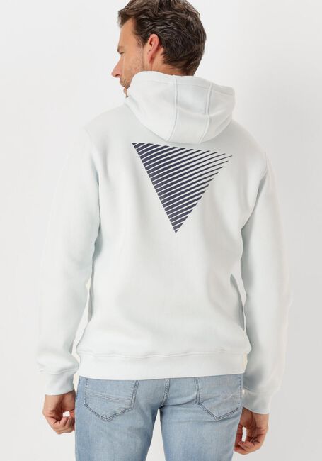 Witte PURE PATH Trui REGULAR FIT HOODIE LS SWEATERS - large