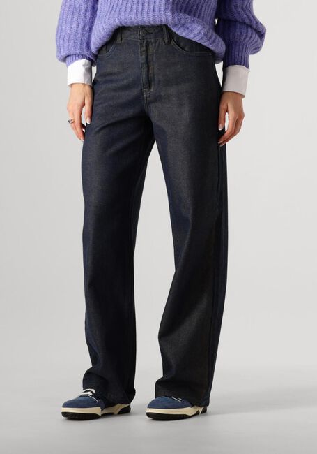 OBJECT Wide jeans OBJZILVIO HW MARINA JEANS Bleu foncé - large