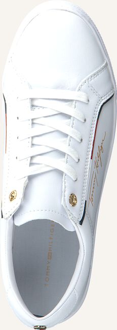 Witte TOMMY HILFIGER Sneakers SIGNATURE Witte TOMMY HILFIGER Sneakers SIGNATURE - large