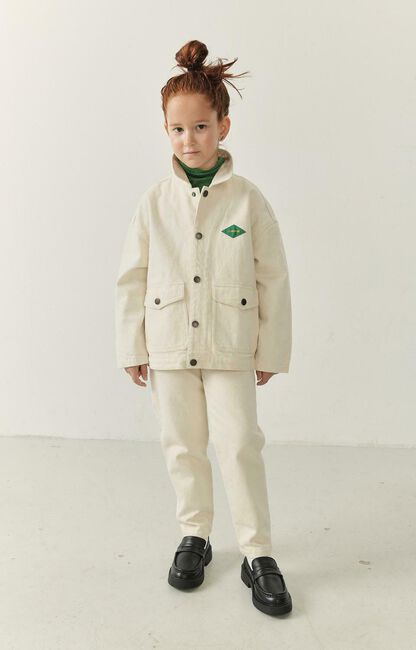 AMERICAN VINTAGE Veste en jean SPYWOOD Écru - large