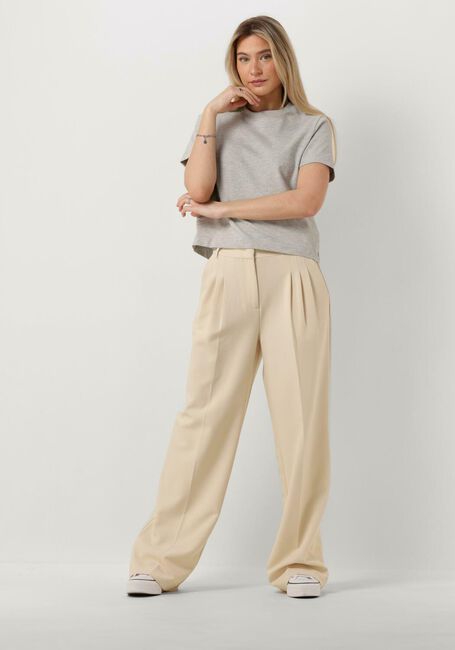 SELECTED WOMEN T-shirt SLFESSENTIAL SS BOXY TEE Gris clair - large