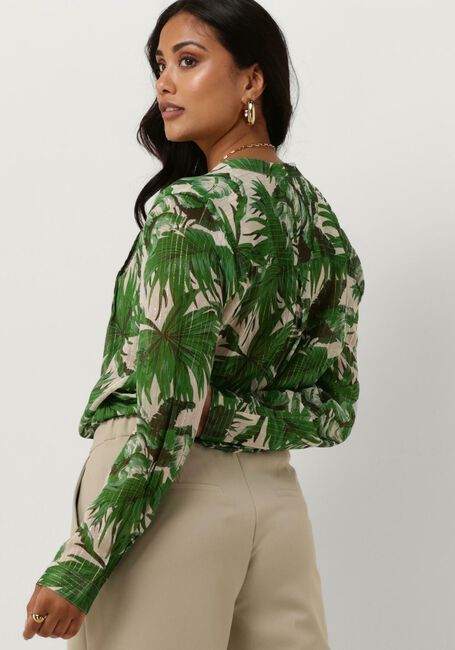 LOLLYS LAUNDRY HELENALL SHIRT LS Blouses en vert - large