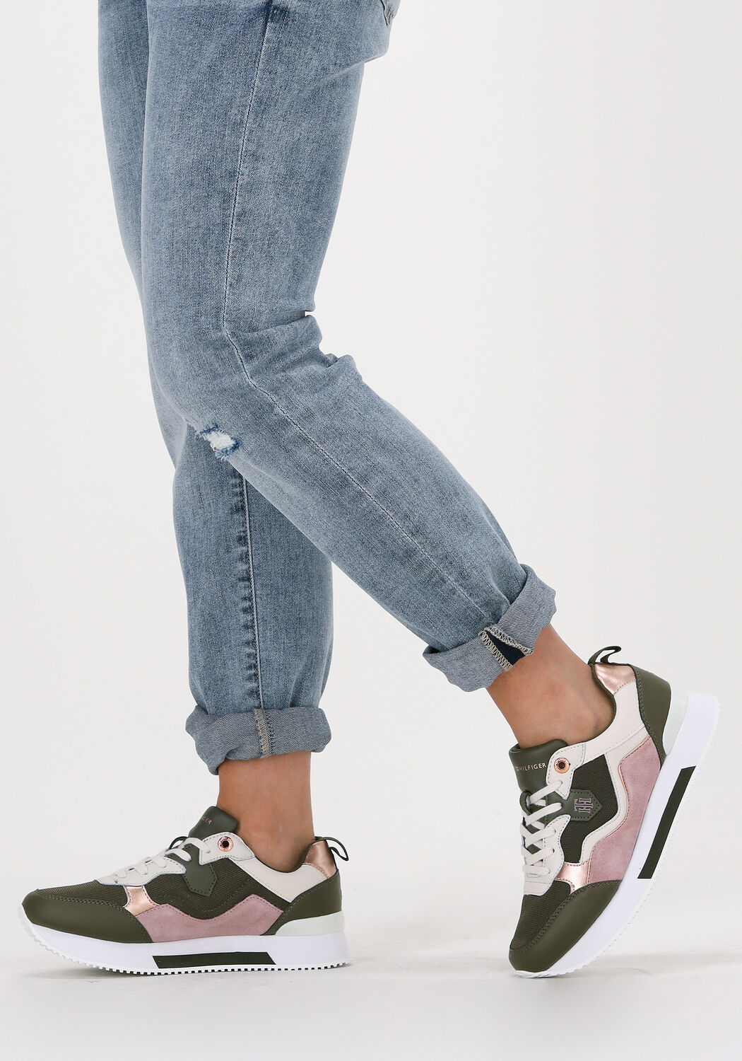 Groene TOMMY HILFIGER Sneakers ACTIVE CITY - large