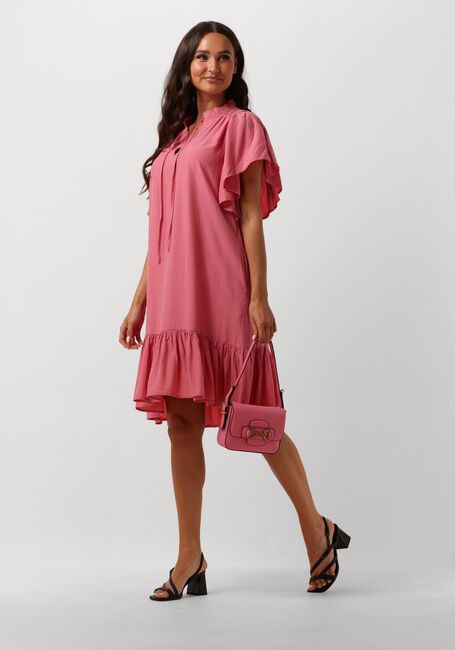 CO'COUTURE Mini robe TORA FRILL DRESS en rose - large