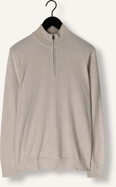Beige PROFUOMO Trui PULLOVER HALF ZIP Beige PROFUOMO Trui PULLOVER HALF ZIP - large