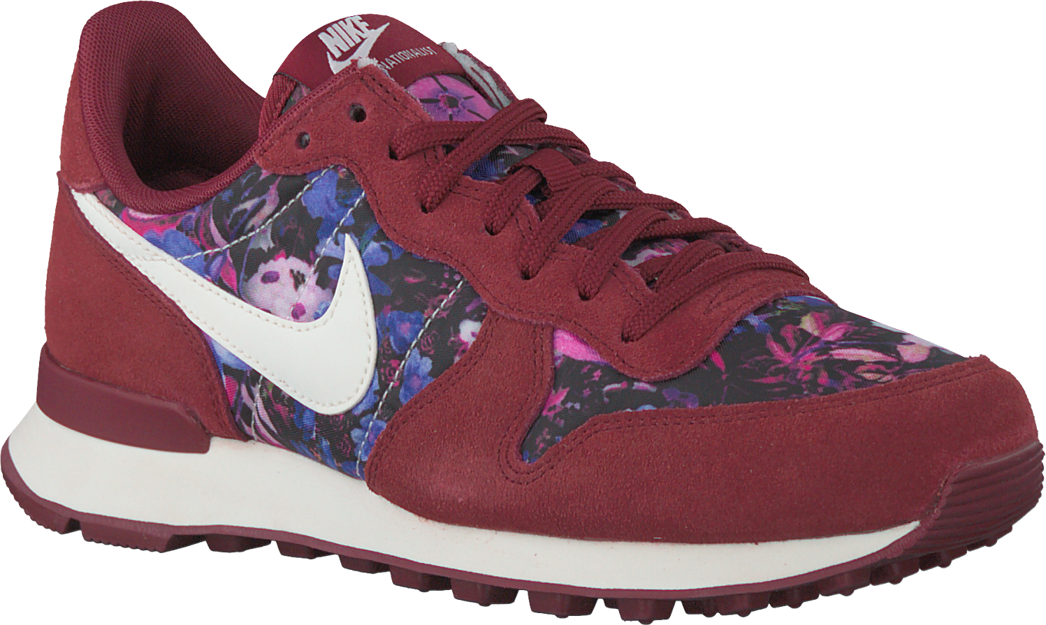rode nike schoenen