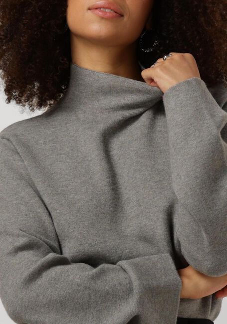 MINUS Pull LUPI HIGH NECK PULLOVER en gris - large