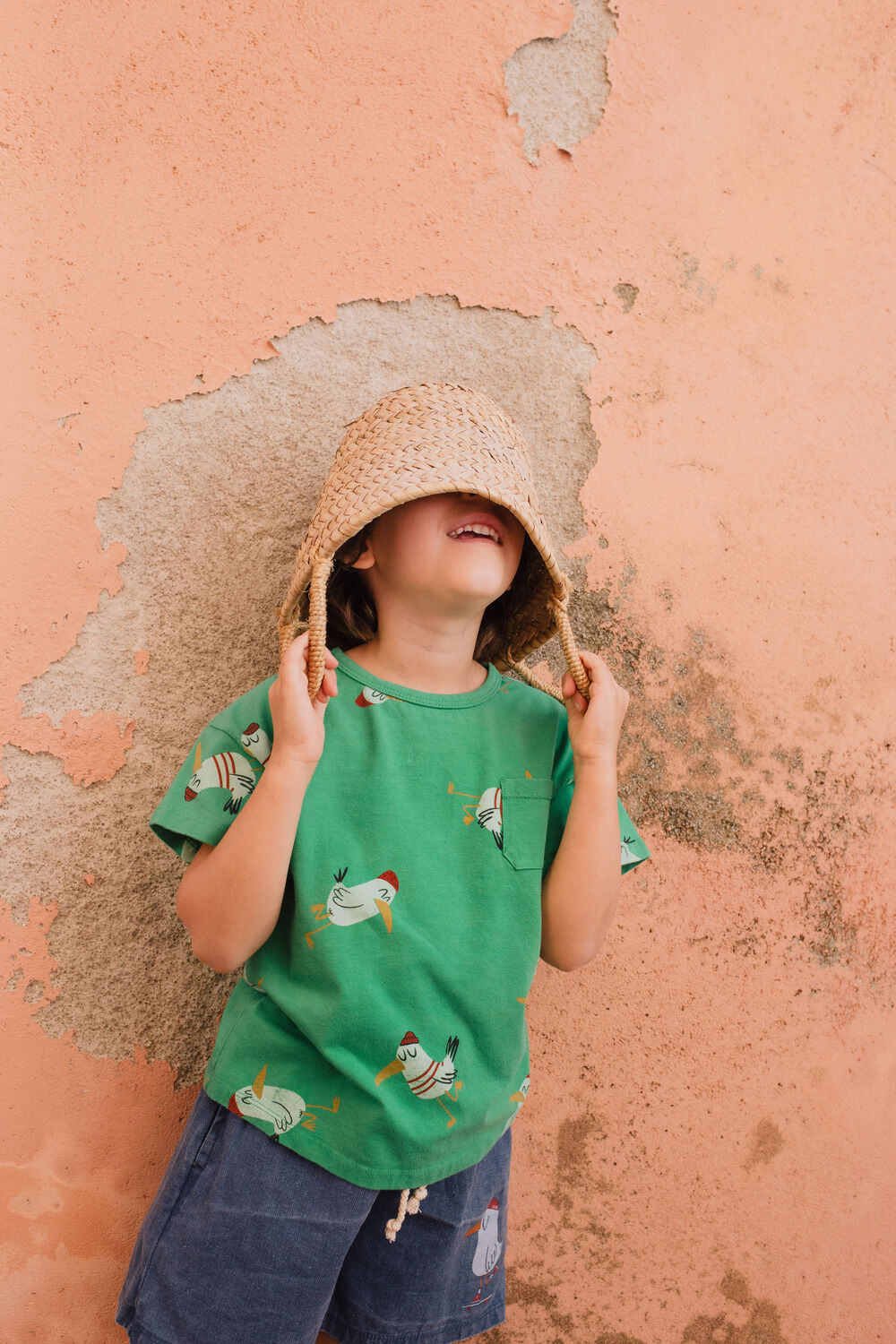 Groene L&Ouml;TIEKIDS T-shirt S25-209-19 - large