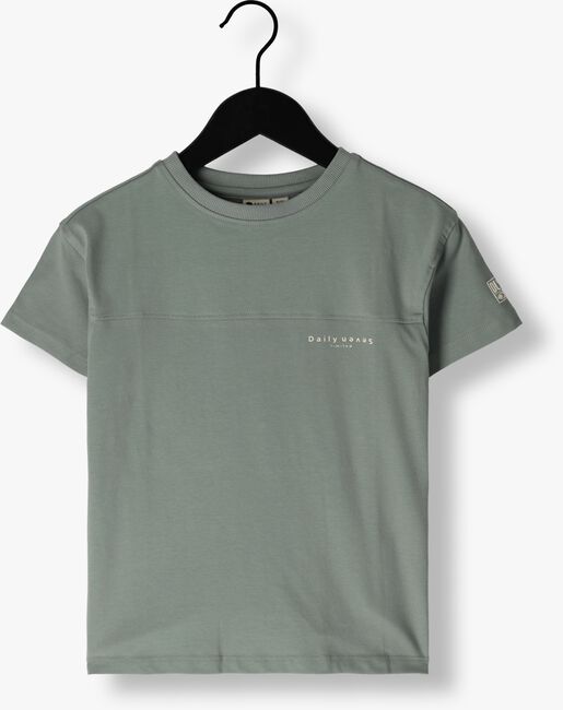 DAILY7 T-shirt T-SHIRT DAILY SEVEN en vert - large