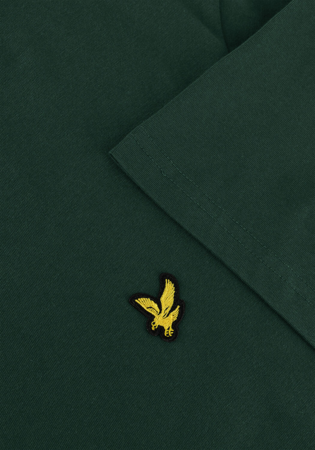Groene LYLE & SCOTT T-shirt PLAIN T-SHIRT - large