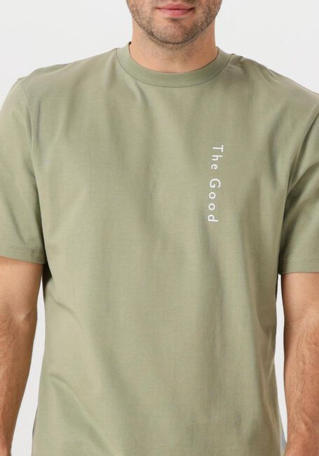 Groene THE GOODPEOPLE T-shirt TEX - large