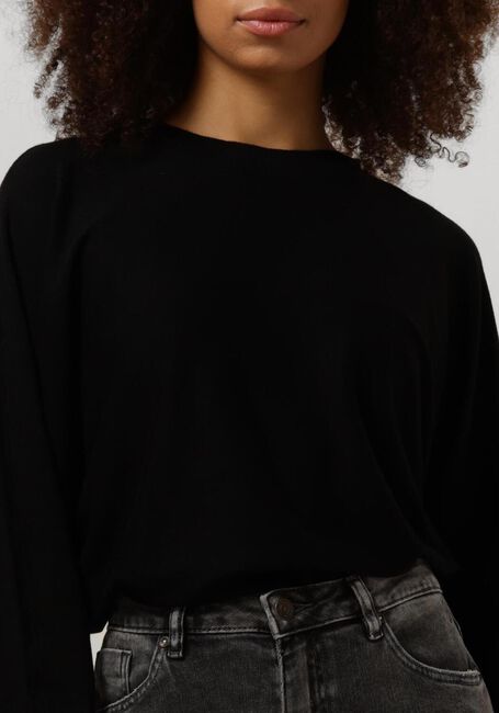 Zwarte MINUS Trui DANA BAT SLEEVE KNIT PULLOVER - large