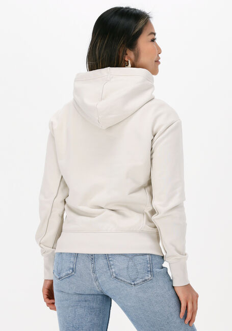 CALVIN KLEIN Pull MONOGRAM LOGO HOODIE WOMEN Blanc - large