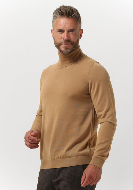 BOSS BLACK Col roulé MUSSO-P en beige - large