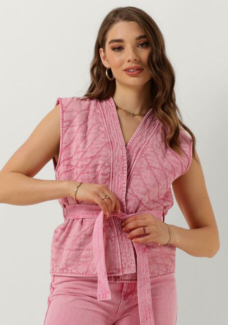 FREEBIRD Gilet GOLDA en rose - large