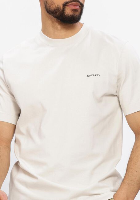 GENTI T-shirt T-SHIRT SS 1223 en beige - large