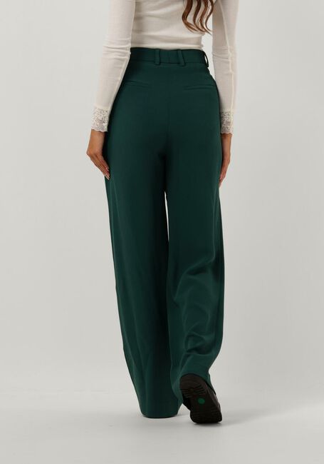 VANILIA Pantalon large CREPE CLEAN CHINO en vert - large