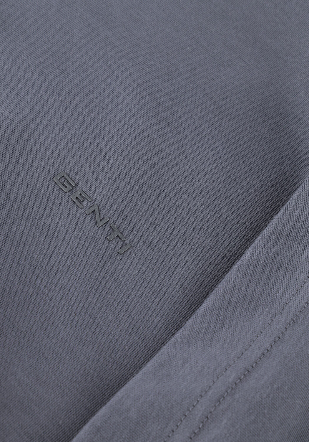 GENTI Polo T-SHIRT SS 1227 Gris fonc&eacute; - large