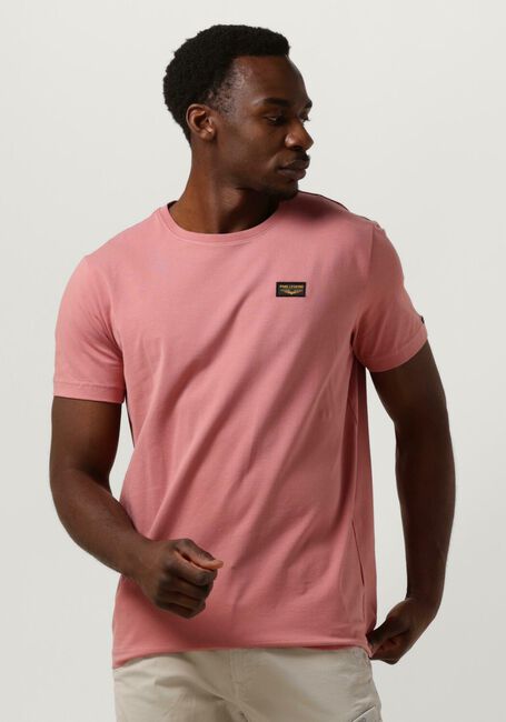 PME LEGEND T-shirt SHORT SLEEVE R-NECK GUYVER TEE en rose - large