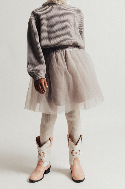 BAJE STUDIO Mini-jupe SANDY en violet - large