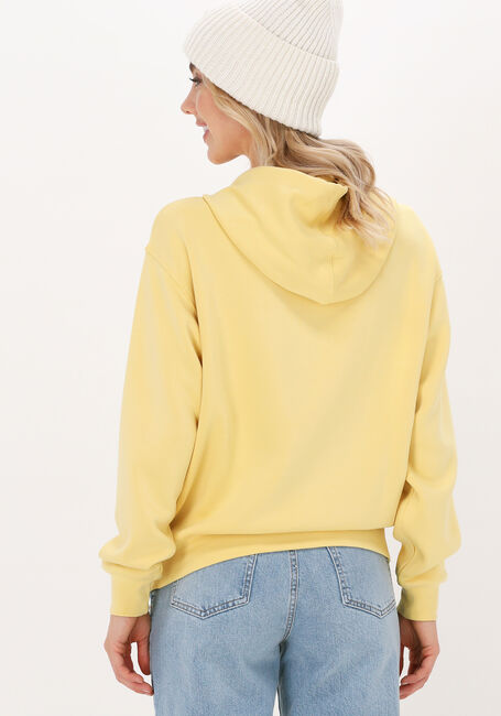 MSCH COPENHAGEN Chandail IMA Q LOGO HOOD SWEATSHIRT en jaune - large