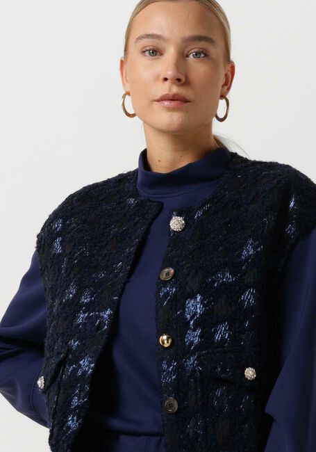 SEMICOUTURE Gilet Y2WN04 Bleu foncé - large