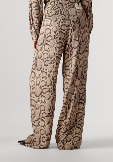 ALIX THE LABEL Pantalon LADIES WOVEN SNAKE TWILL PANTS Sable - large