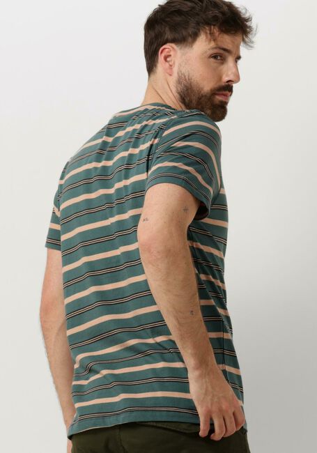 PME LEGEND T-shirt SHORT SLEEVE R-NECK YD STRIPE JERSEY en vert - large