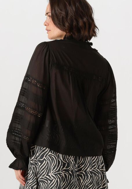 Zwarte NEO NOIR  LYLA S VOILE BLOUSE - large