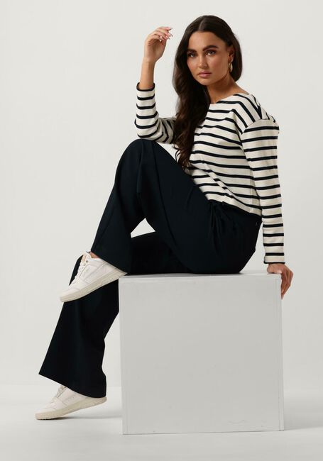 CO'COUTURE CLASSIC STRIPE CROPPED SWEAT Hauts & T-shirts en bleu - large