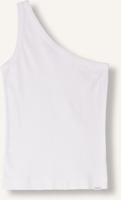 Ecru PENN & INK Top SINGLET ONE SHOULDER Ecru PENN & INK Top SINGLET ONE SHOULDER - large
