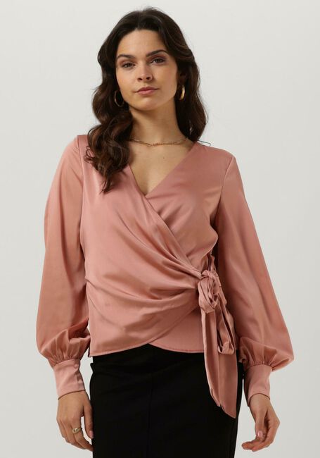 Roze GUESS  LS LOVISA WRAP TOP - large
