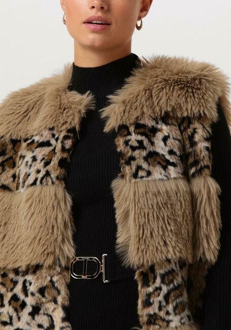 TWINSET MILANO Gilet 13353140-CPC en marron - large