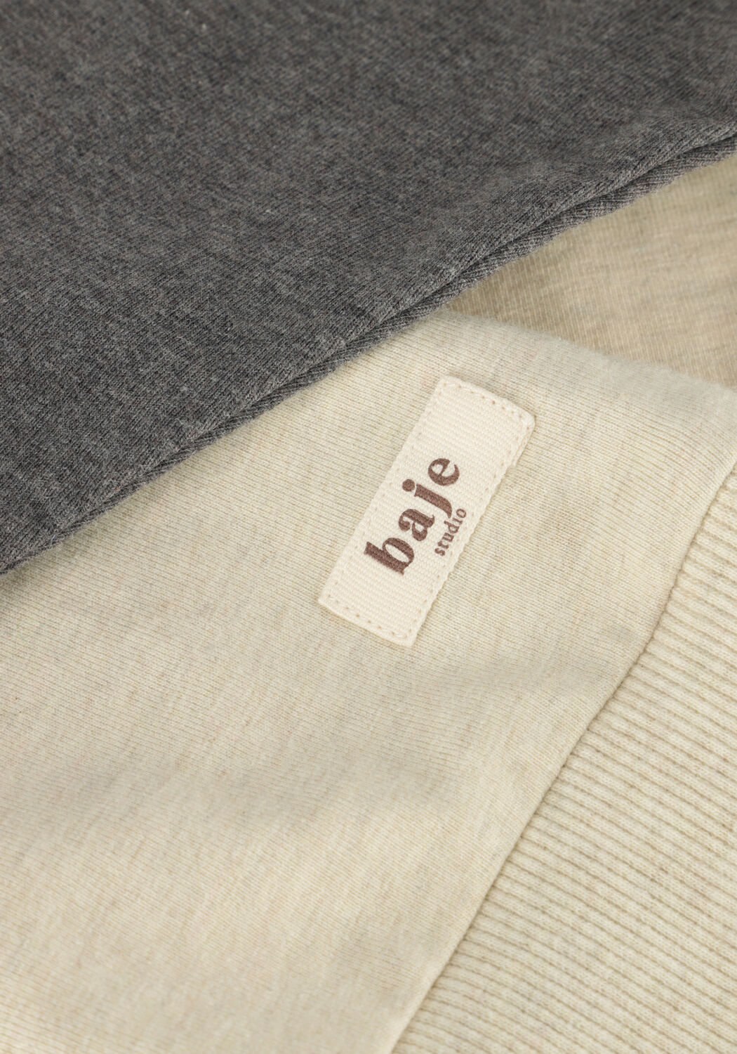 Beige BAJE STUDIO Sweater MAIOR - large