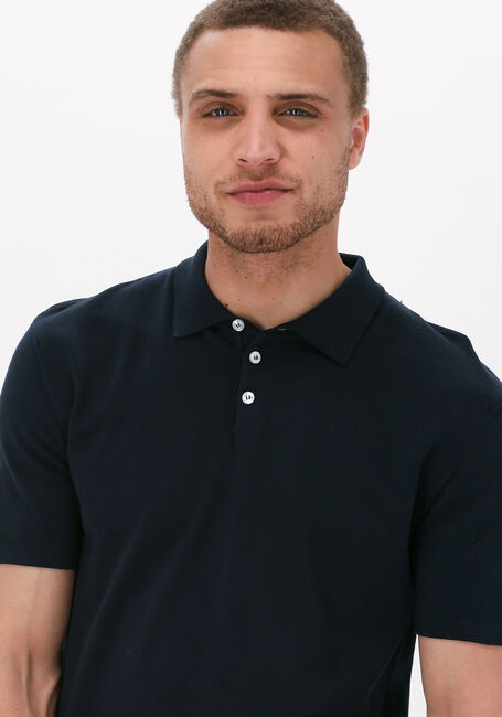 THE GOODPEOPLE Polo PLAN Bleu foncé - large