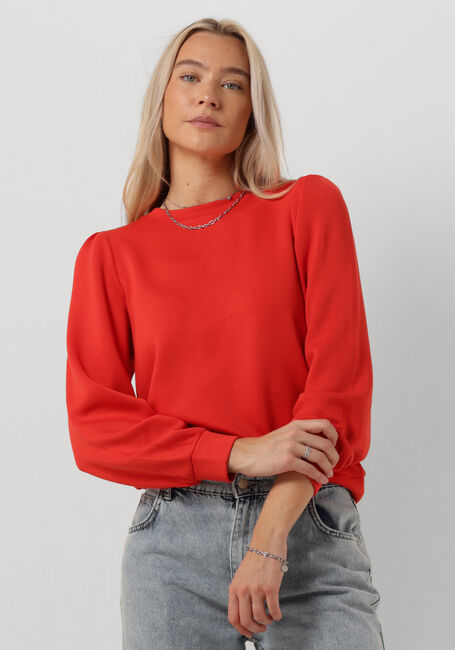 Rode MSCH COPENHAGEN Trui MSCHIMA Q PUFF SWEATSHIRT - large