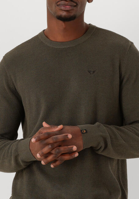 PME LEGEND Pull COTTON MODAL Vert foncé - large